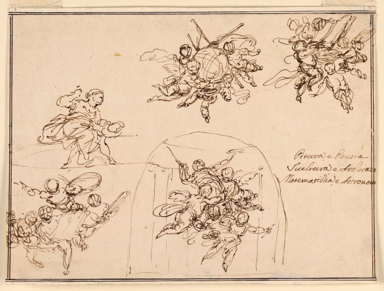 Bozzetti per pitture murali - Smithsonian Institution, Museum